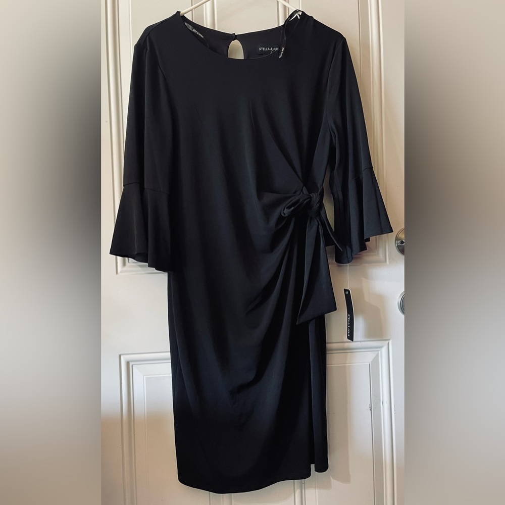 Chic Black Long Sleeve Dress